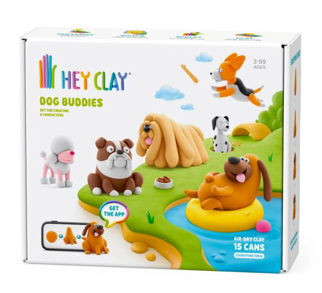 Hey Clay Dog Buddies