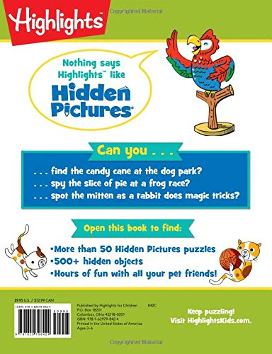 Highlights Hidden Pictures: Pet Sticker Puzzles - Image 2