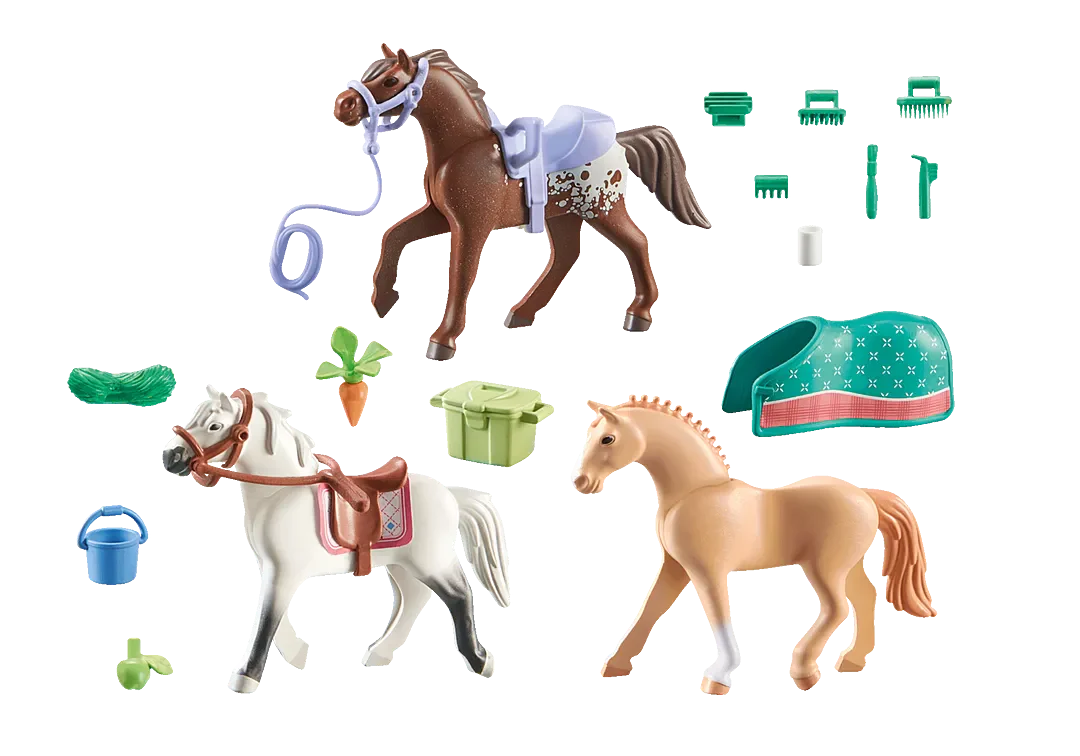 Horses of Waterfall | Three Horse Set - Image 3