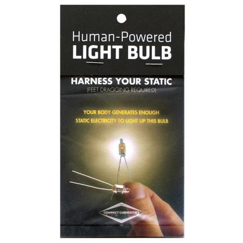 Human-Powered Light Bulb