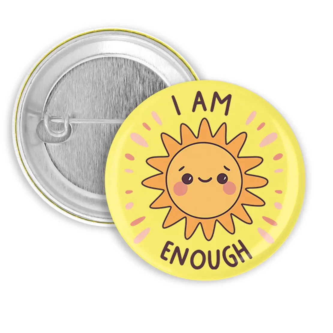 Button | I Am Enough Sun