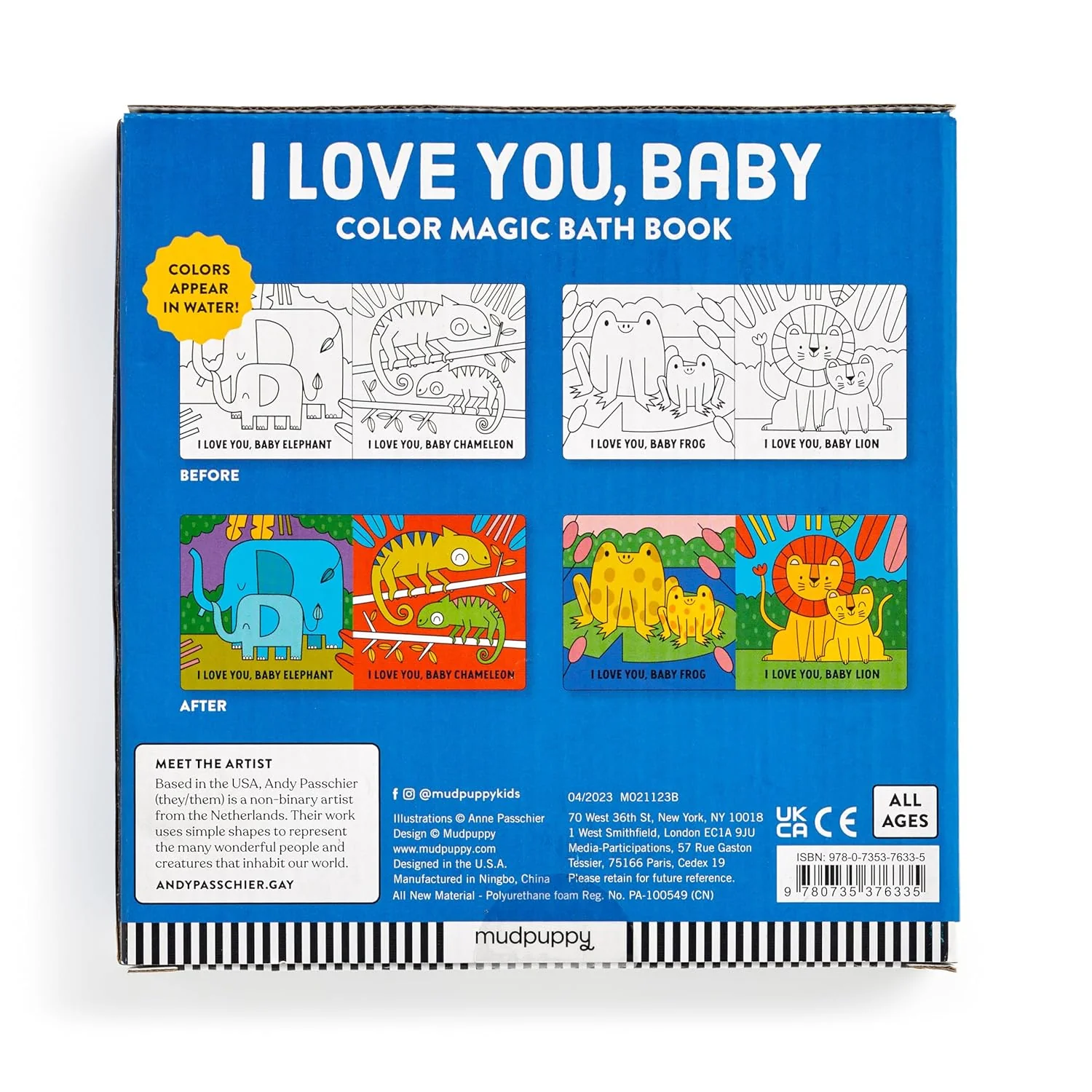Bath Book Color Magic | I Love You, Baby - Image 5