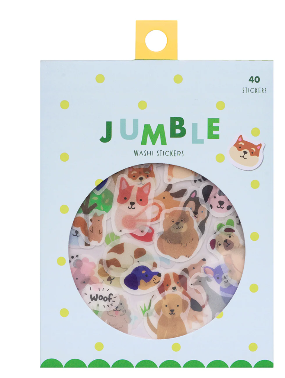 Jumble Washi Stickers | Dogs