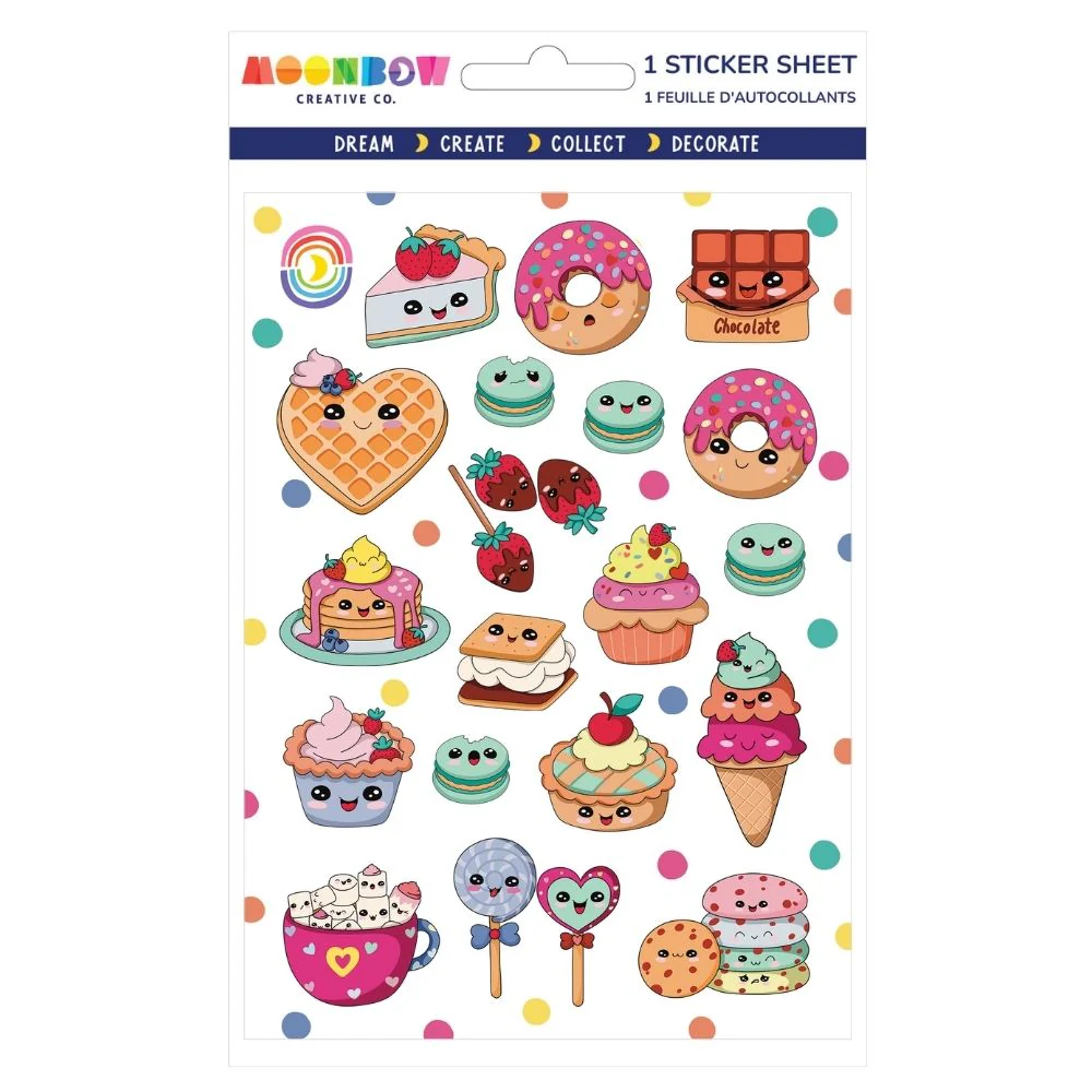 Kawaii Cravings Glossy Stickers