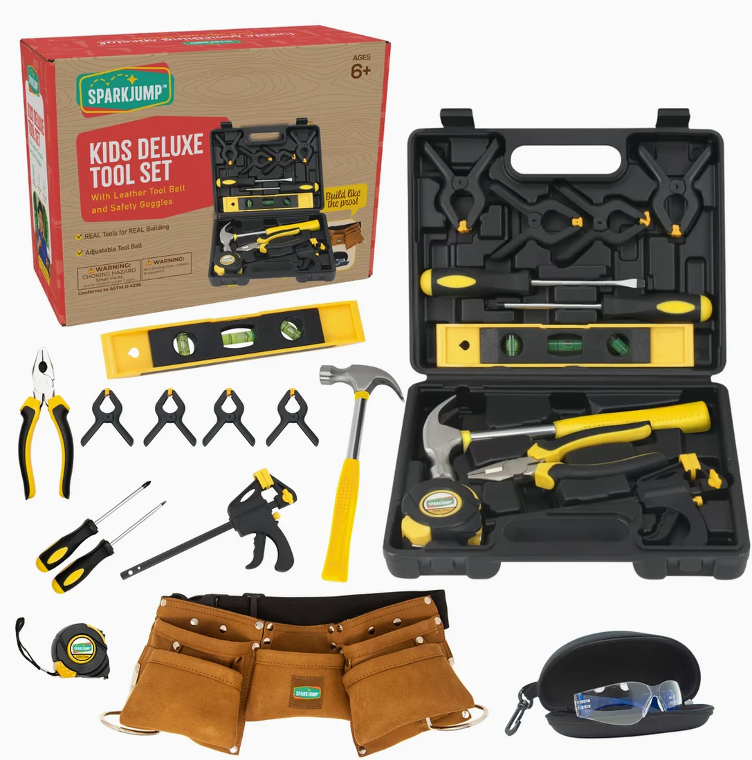 Kids Deluxe Tool Set - Image 2