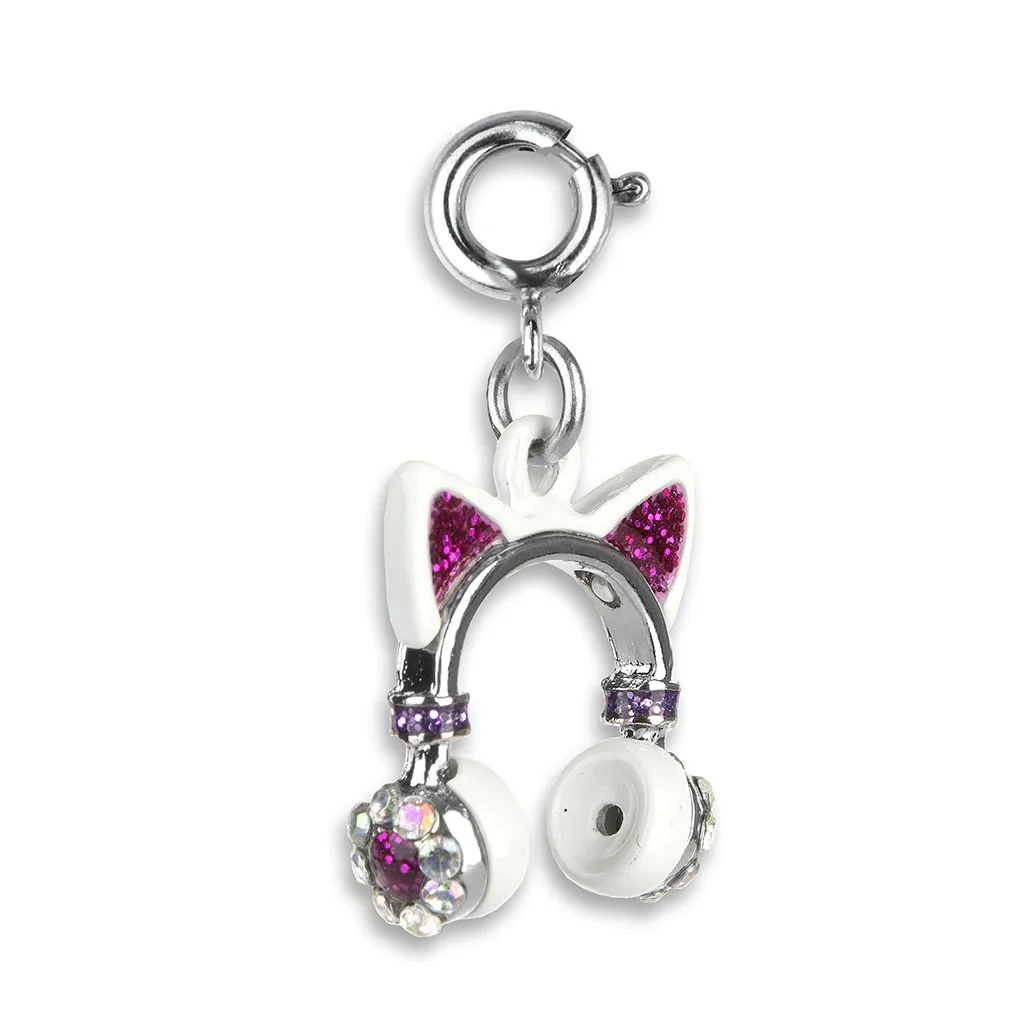 Kitty Ears Headphones Charm - Image 2