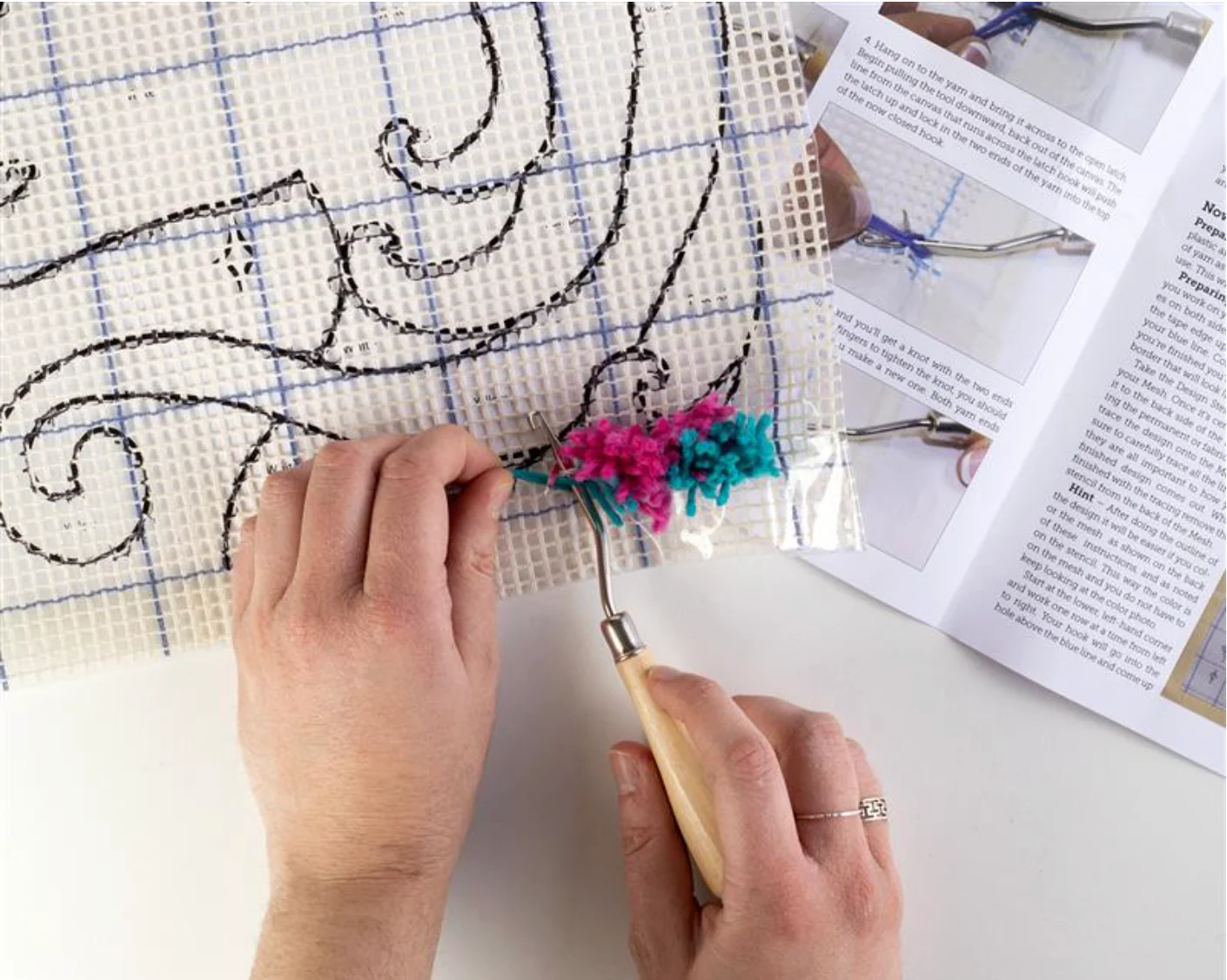 Latch Hooking Kit | Butterfly - Image 2