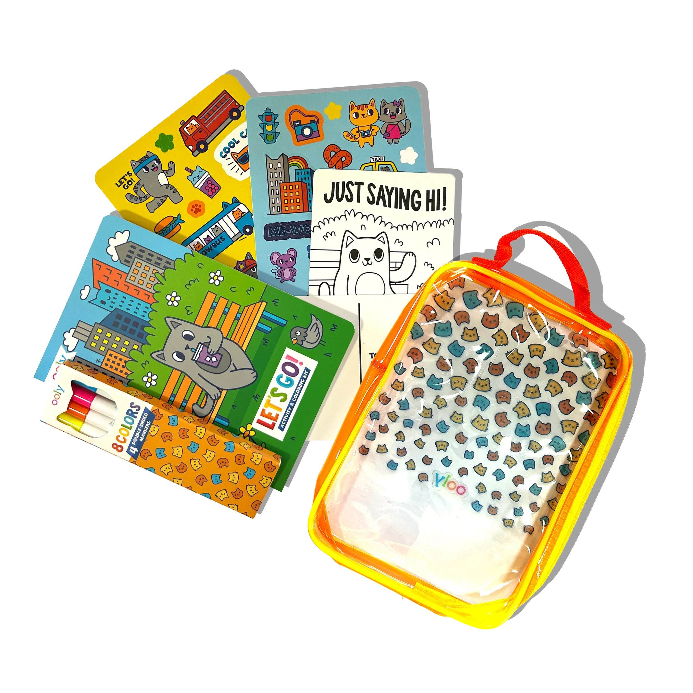 Let's Go! Activity & Coloring Kit | Kitty - Image 2