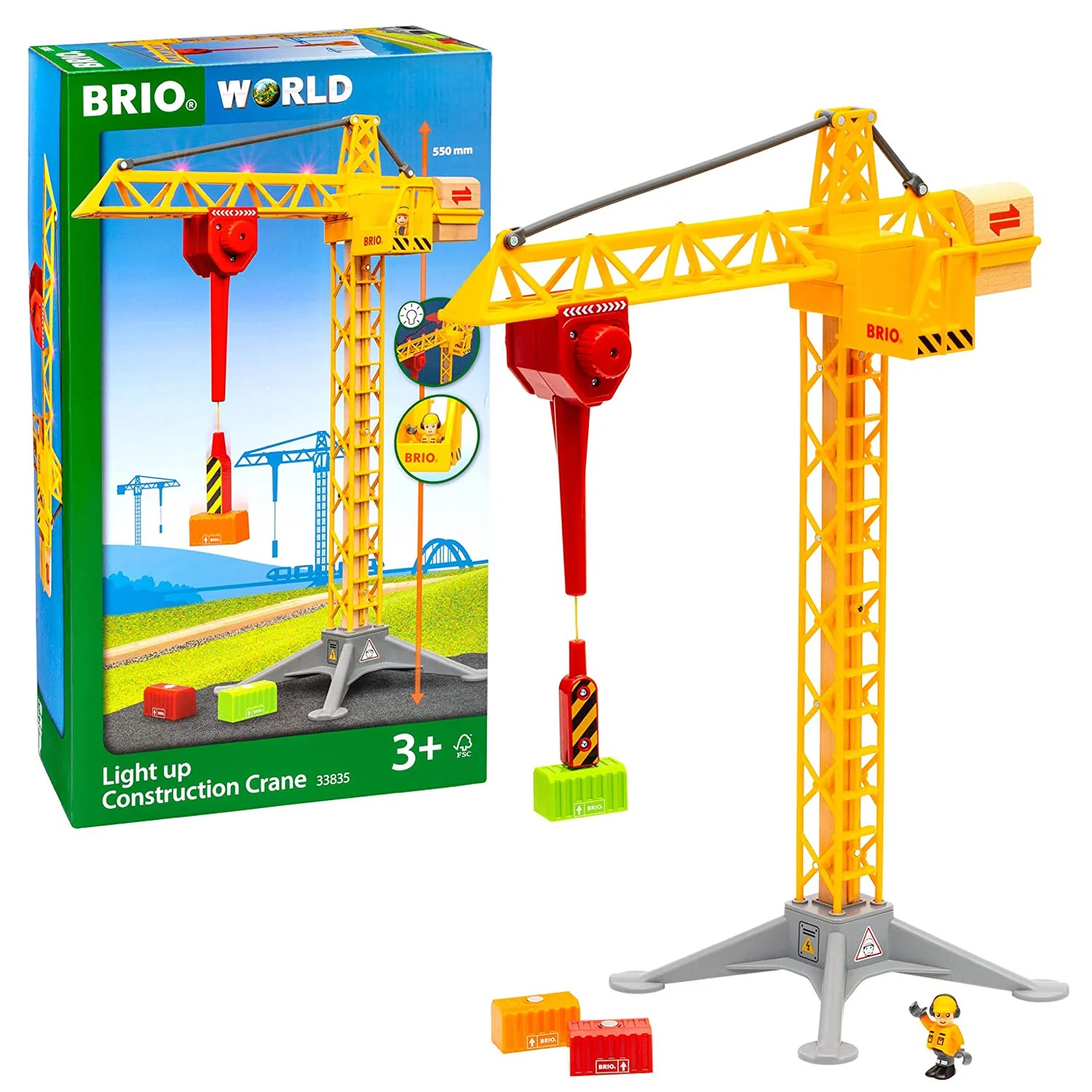 Light Up Construction Crane