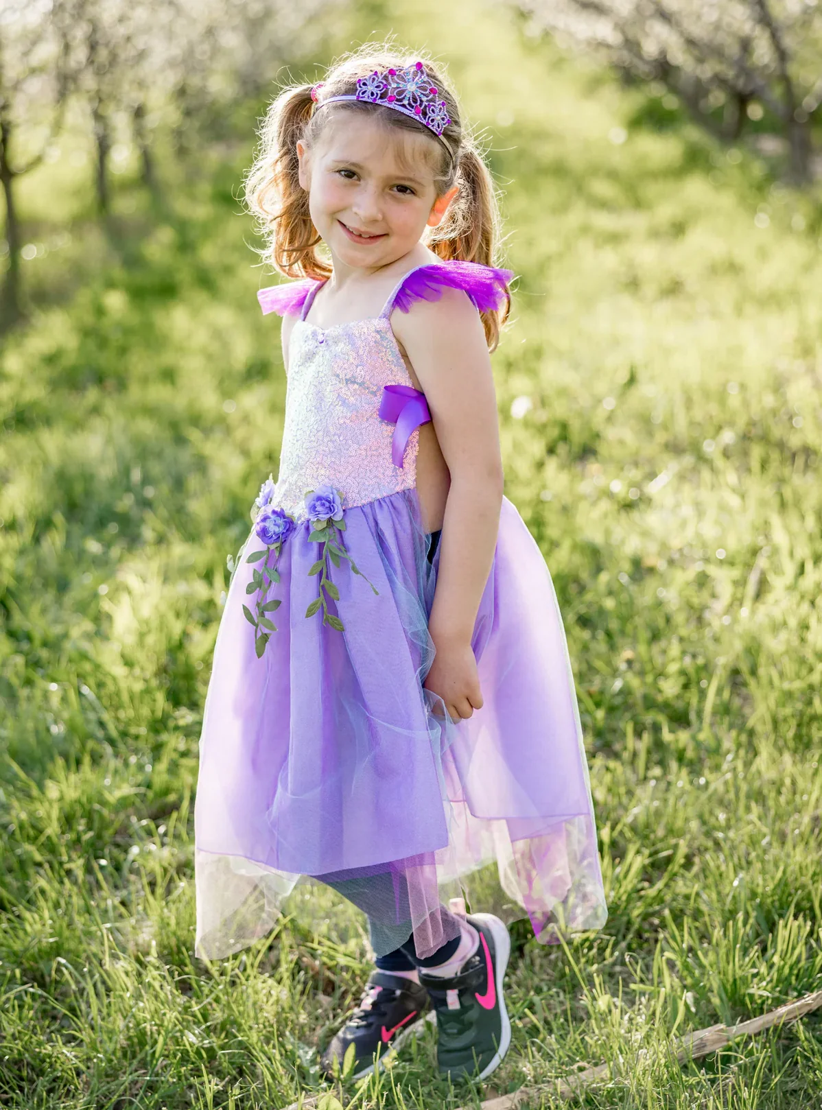 Lilac Sequins Fairy Tunic | Size 5-6 - Image 2