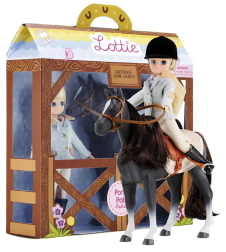 Lottie Pony Pals with Doll - Image 2