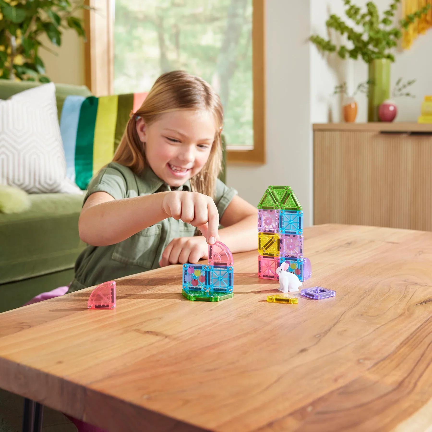 Magnatiles Micromags Travel Spring Garden - Image 3