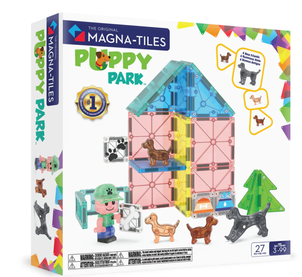 Magnatiles Puppy Park 27pc