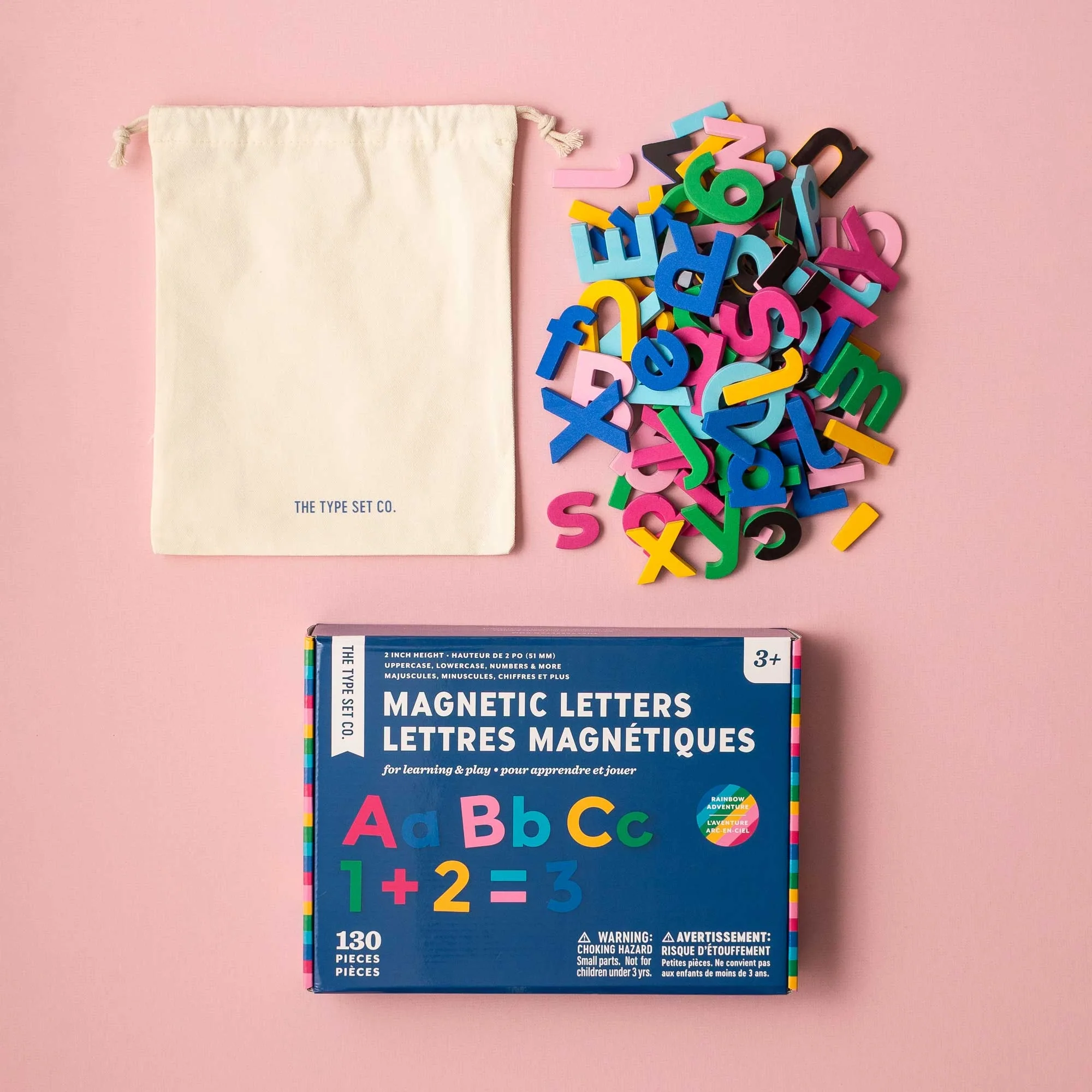 Magnetic Letters | 130pc Rainbow Adventure - Image 3