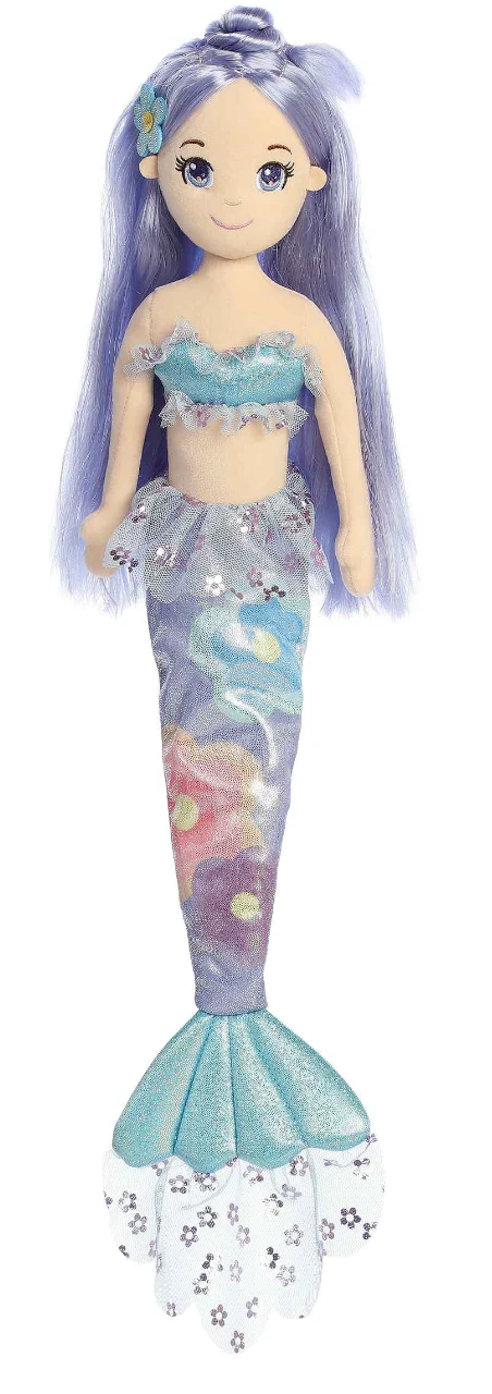 Mermaid Floral Sparkles Ivy - Image 2