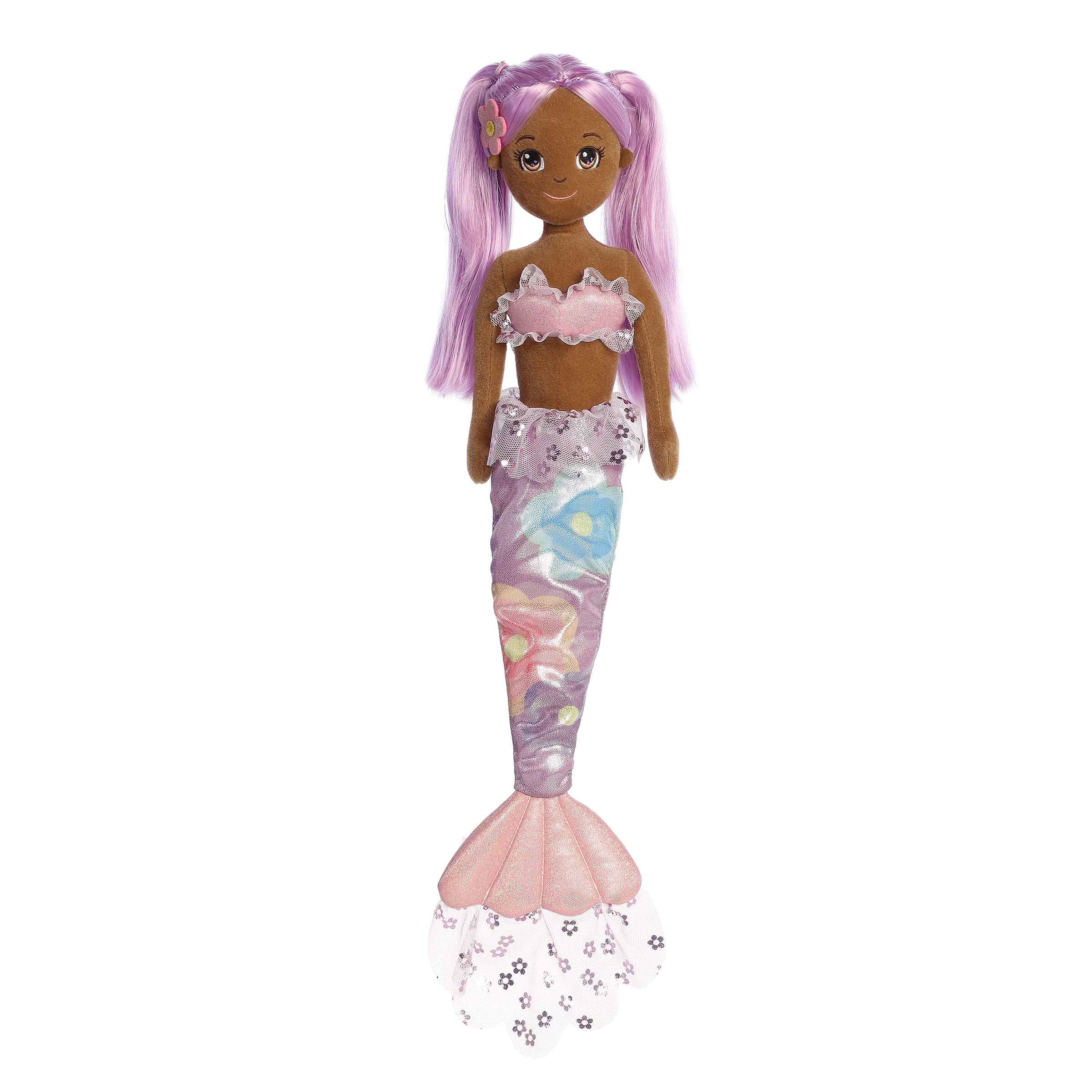 Mermaid Floral Sparkles Petal