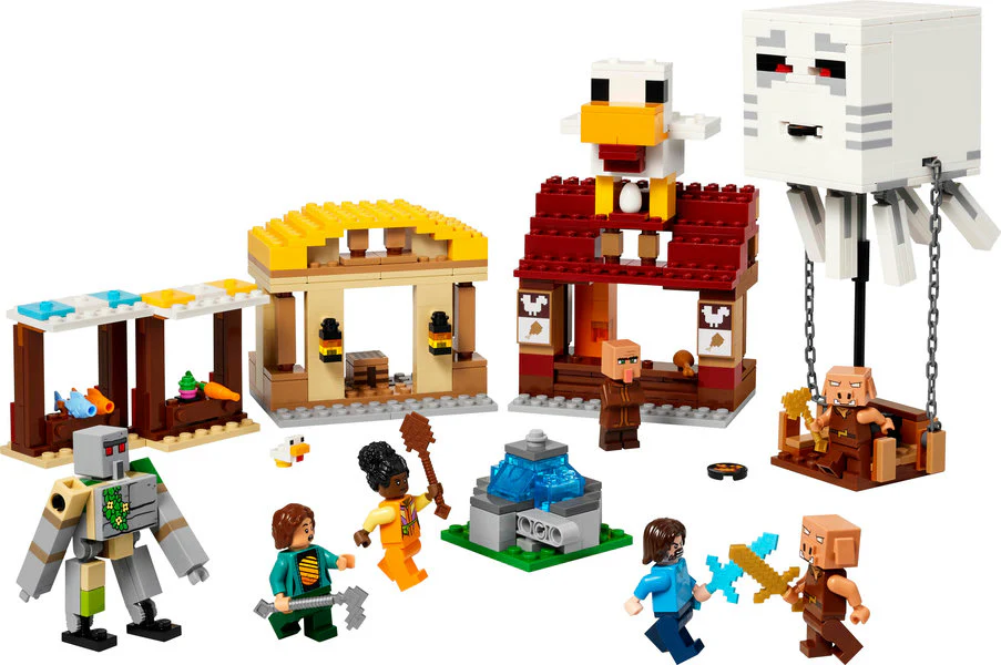 Minecraft The Ghast Balloon Villiage Attack - Image 3