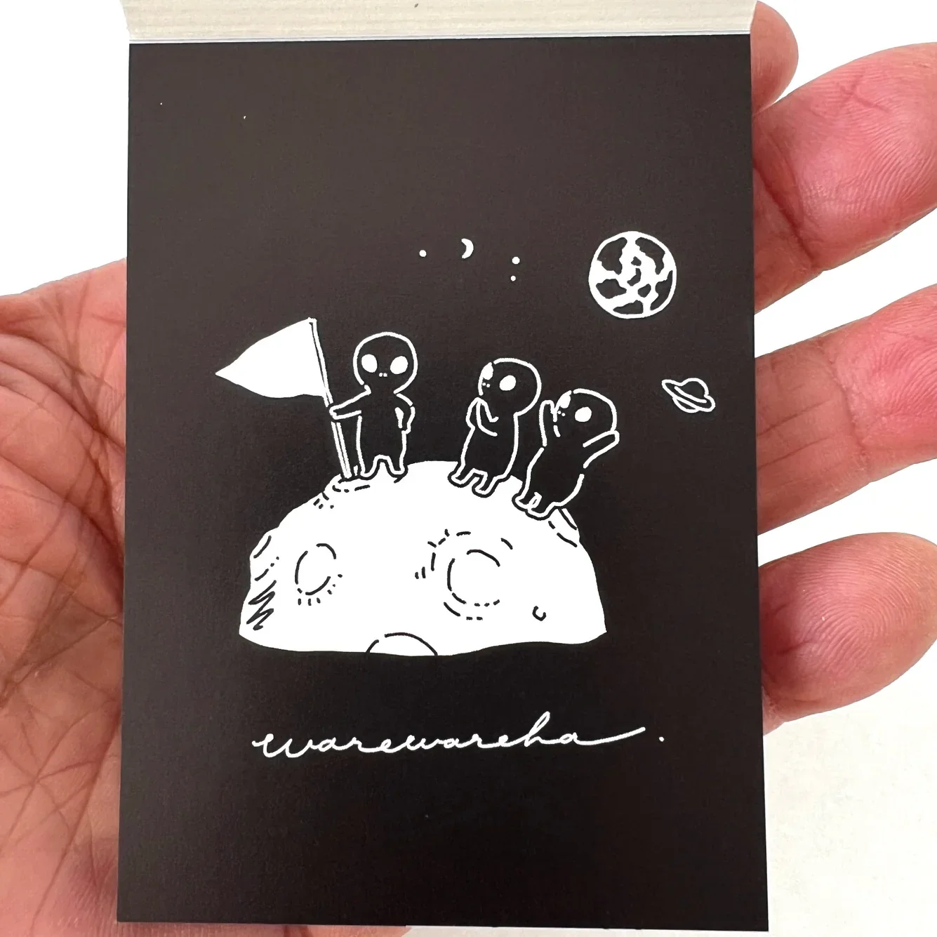 Mini Notepad | Alien Landing