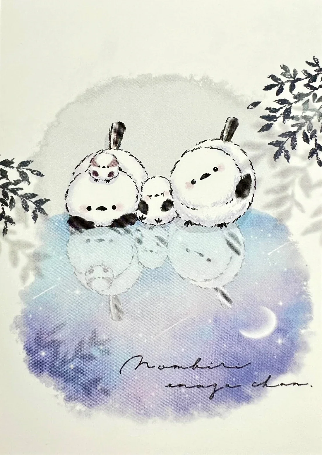 Mini Notepad | Snow Birds Moon - Image 2