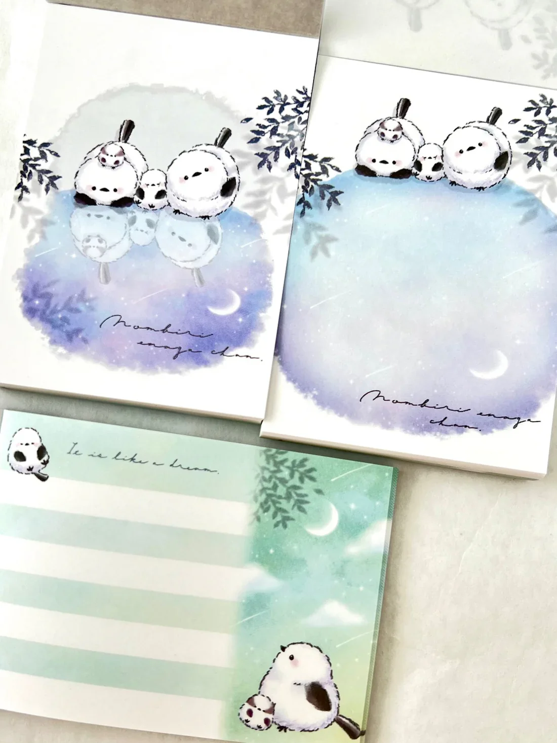 Mini Notepad | Snow Birds Moon - Image 3