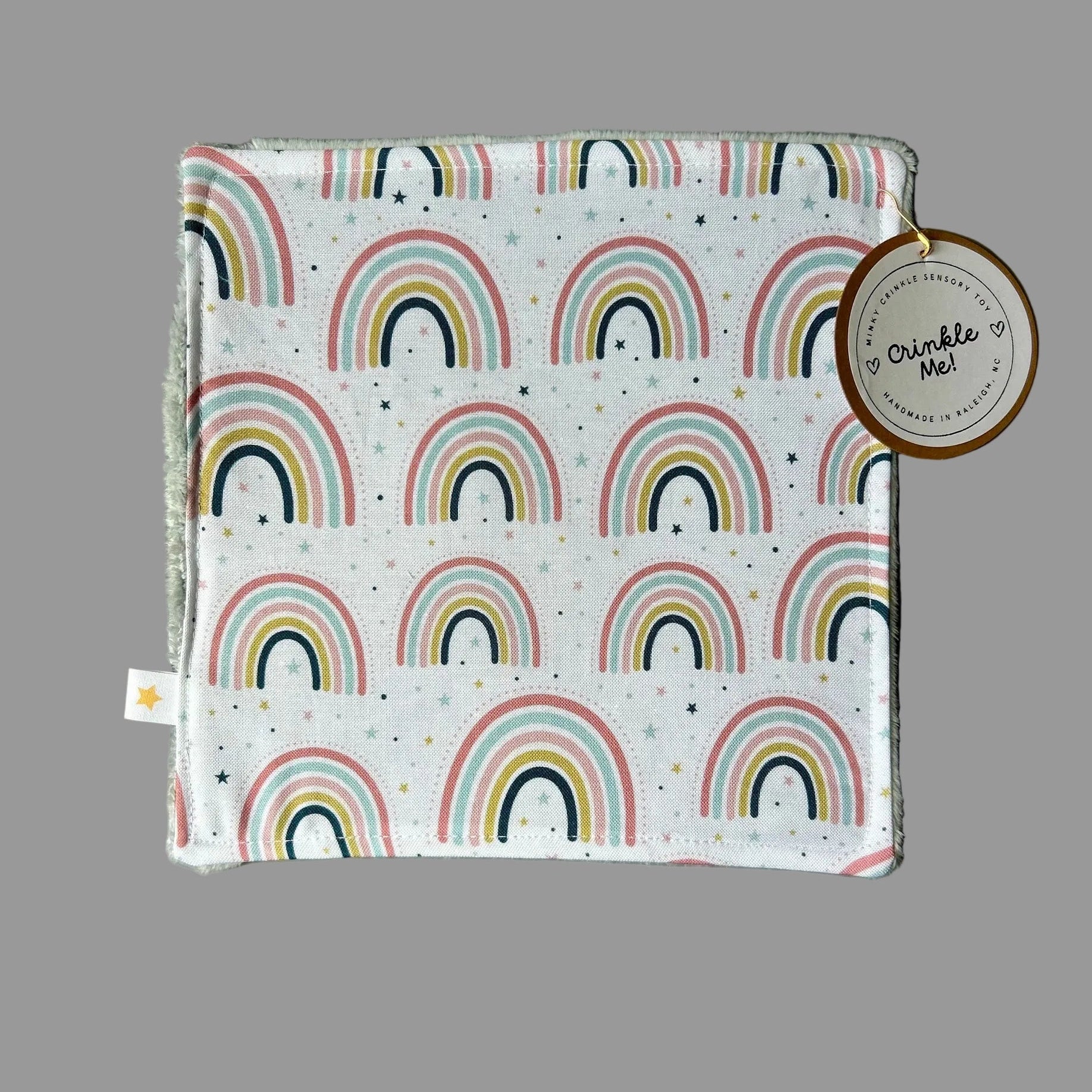Minky Crinkle | Over the Rainbow