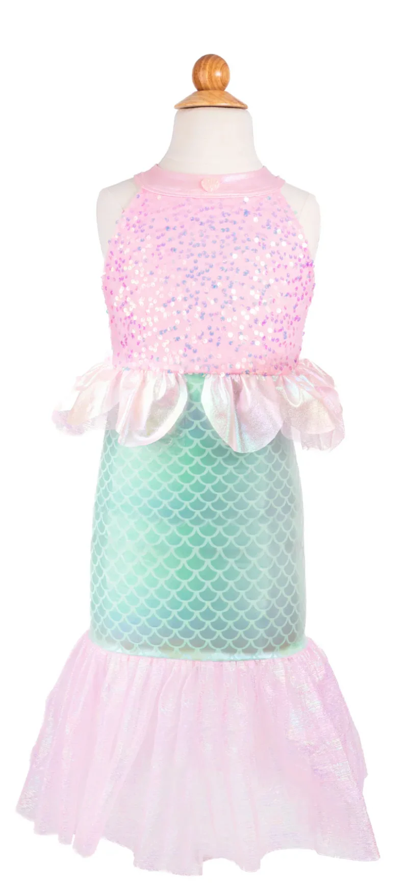 Misty Mermaid Dress | Pink - Image 3