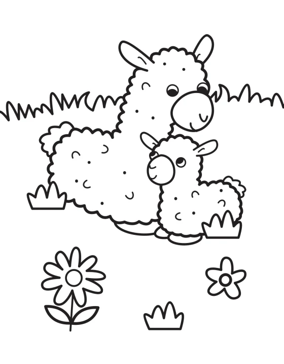 My Busy Baby Animals Coloring Book - Image 2