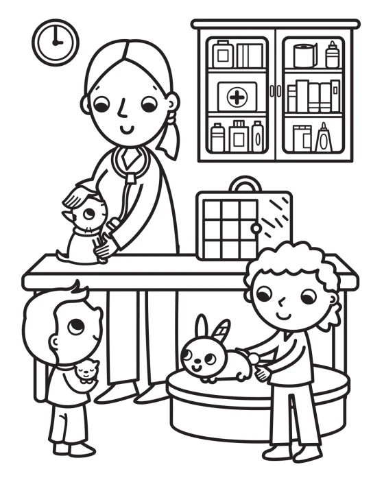 My Busy Baby Animals Coloring Book - Image 4