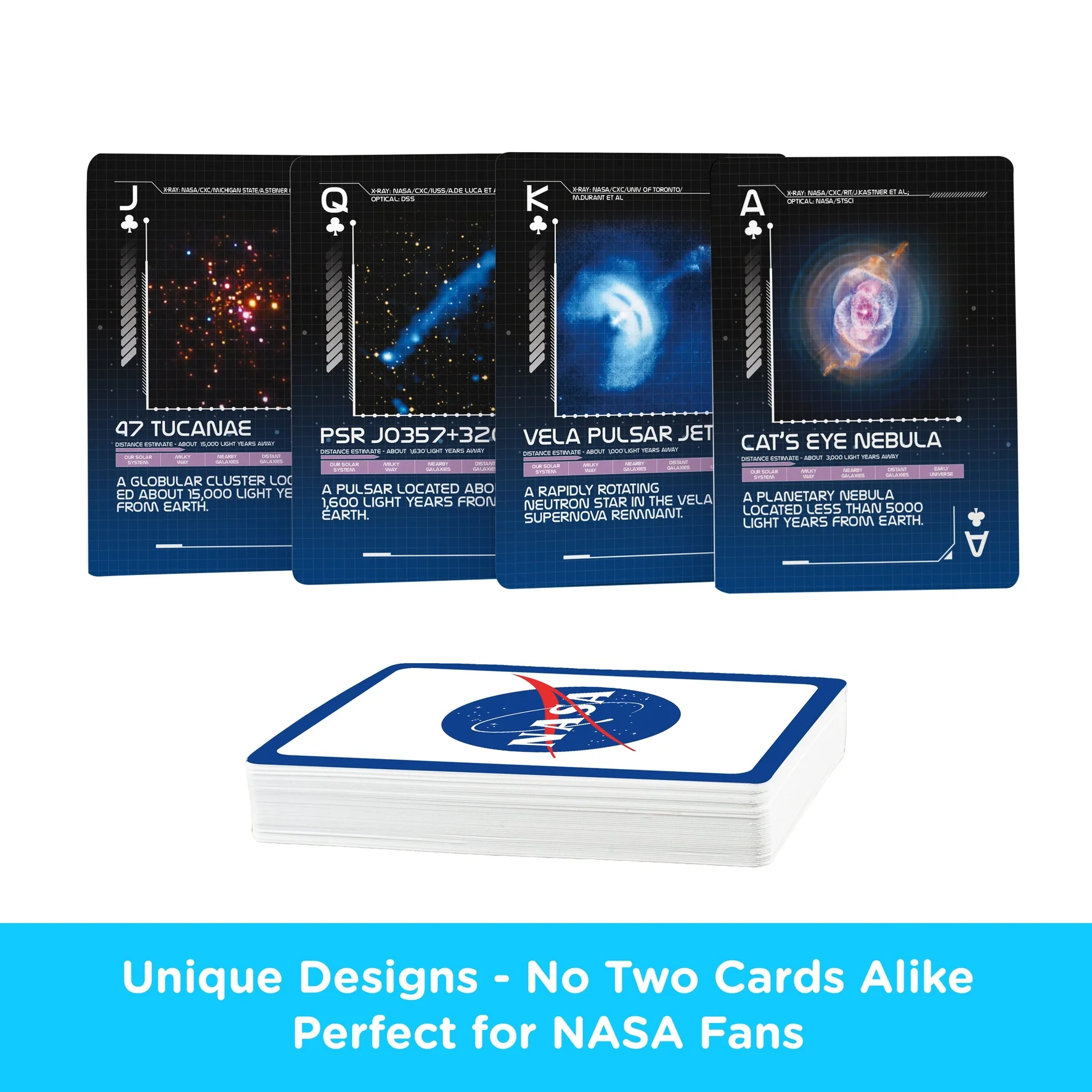 NASA Across the Universe Playing Cards - Image 3