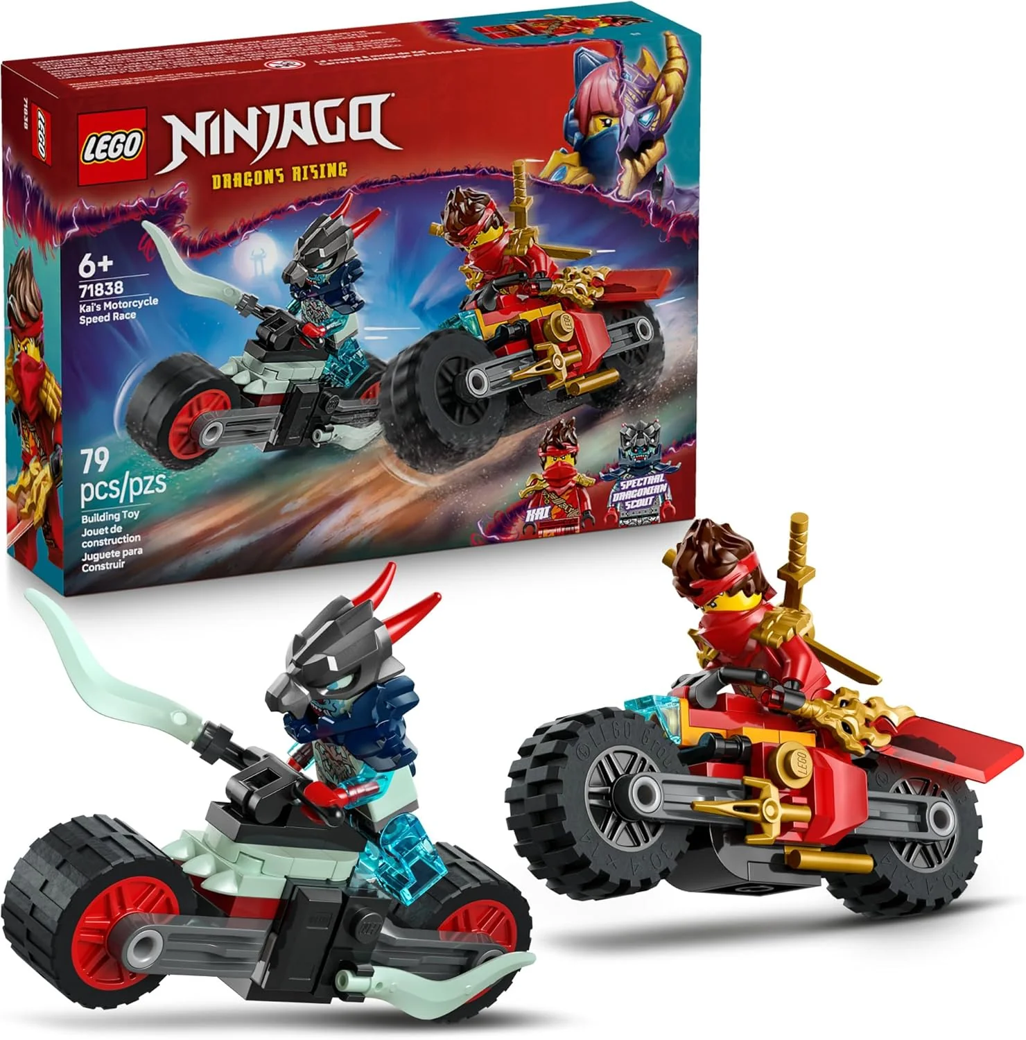 Ninjago Kai's Motorcycle Speed Race - Image 2