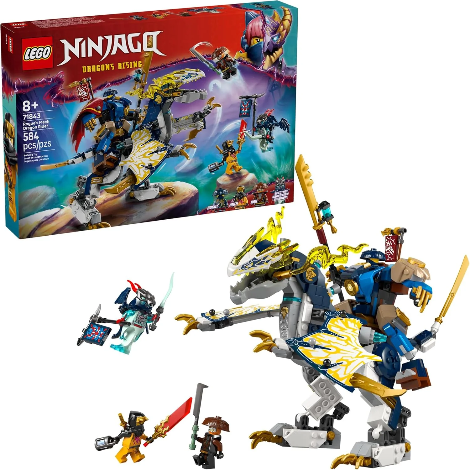Ninjago Rogue's Mech Dragon Rider - Image 2