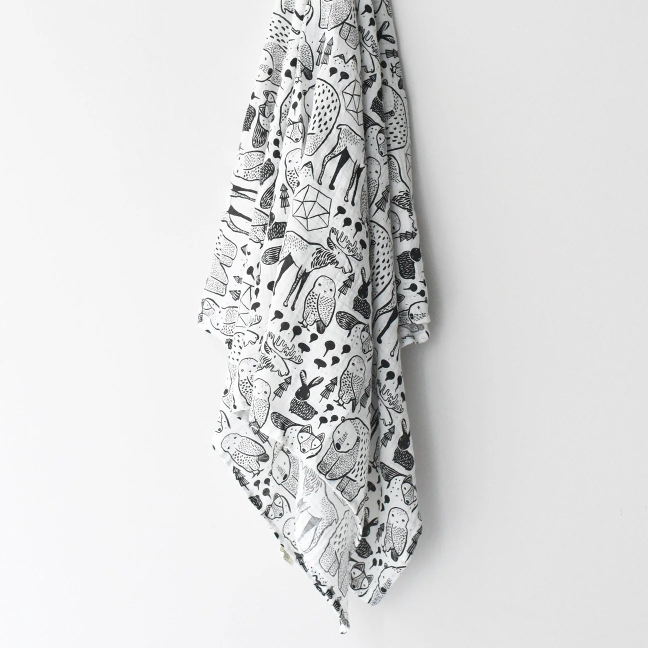 Organic Muslin Swaddle | Nordic - Image 3