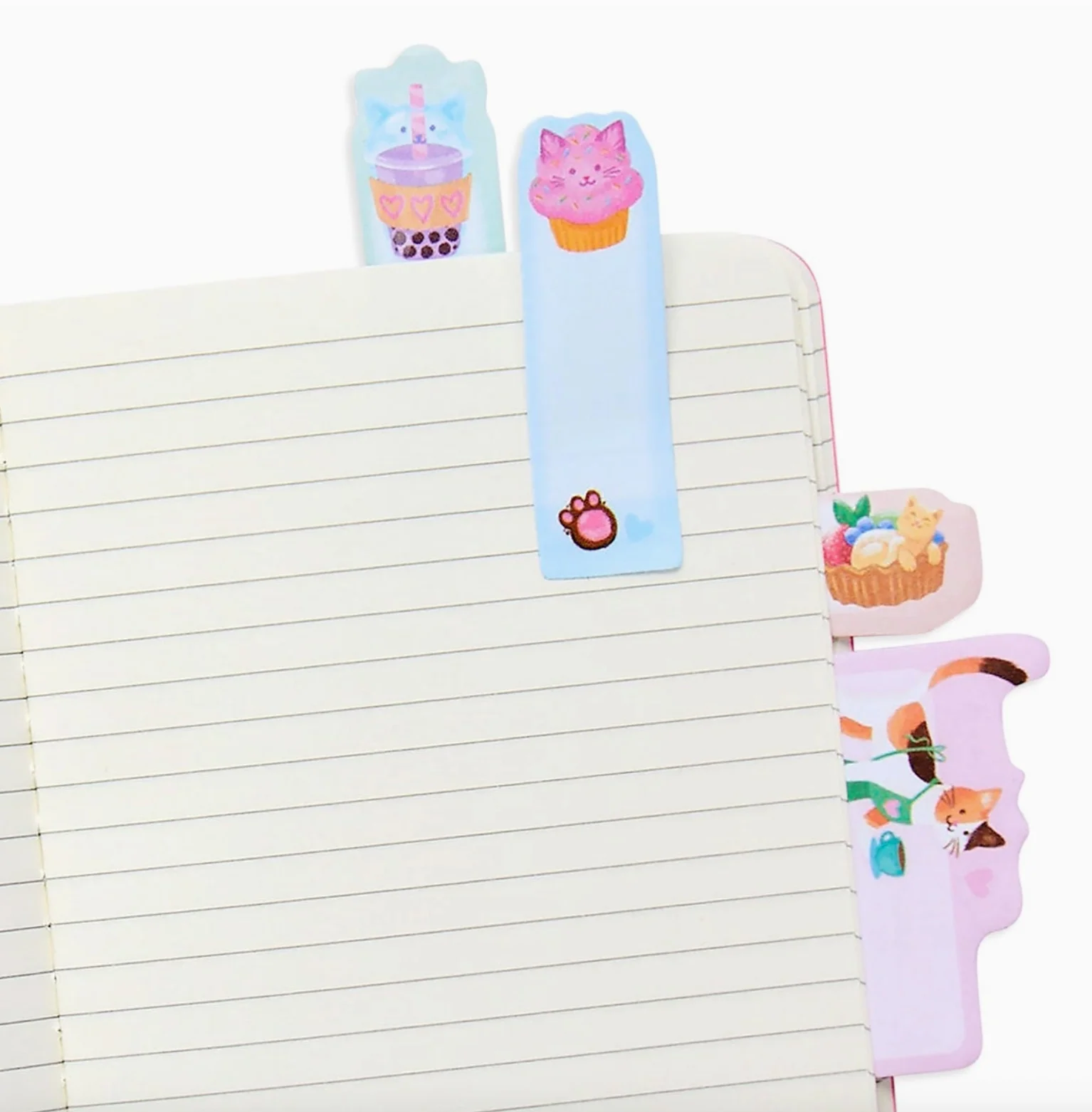 Note Pals Sticky Tabs | Cat Cafe - Image 2