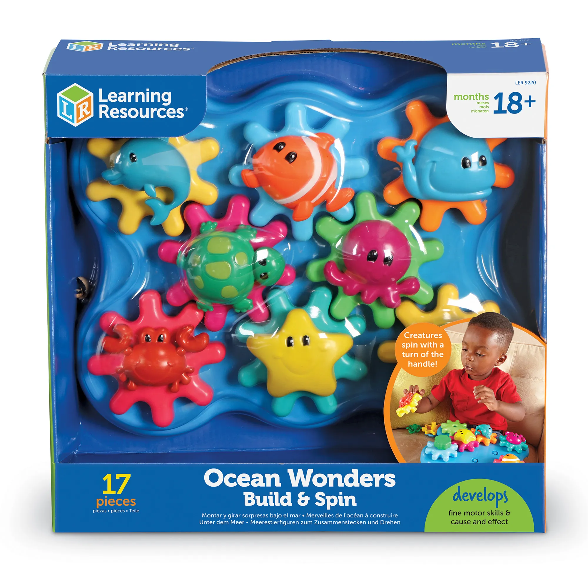 Ocean Wonders Build & Spin Gears
