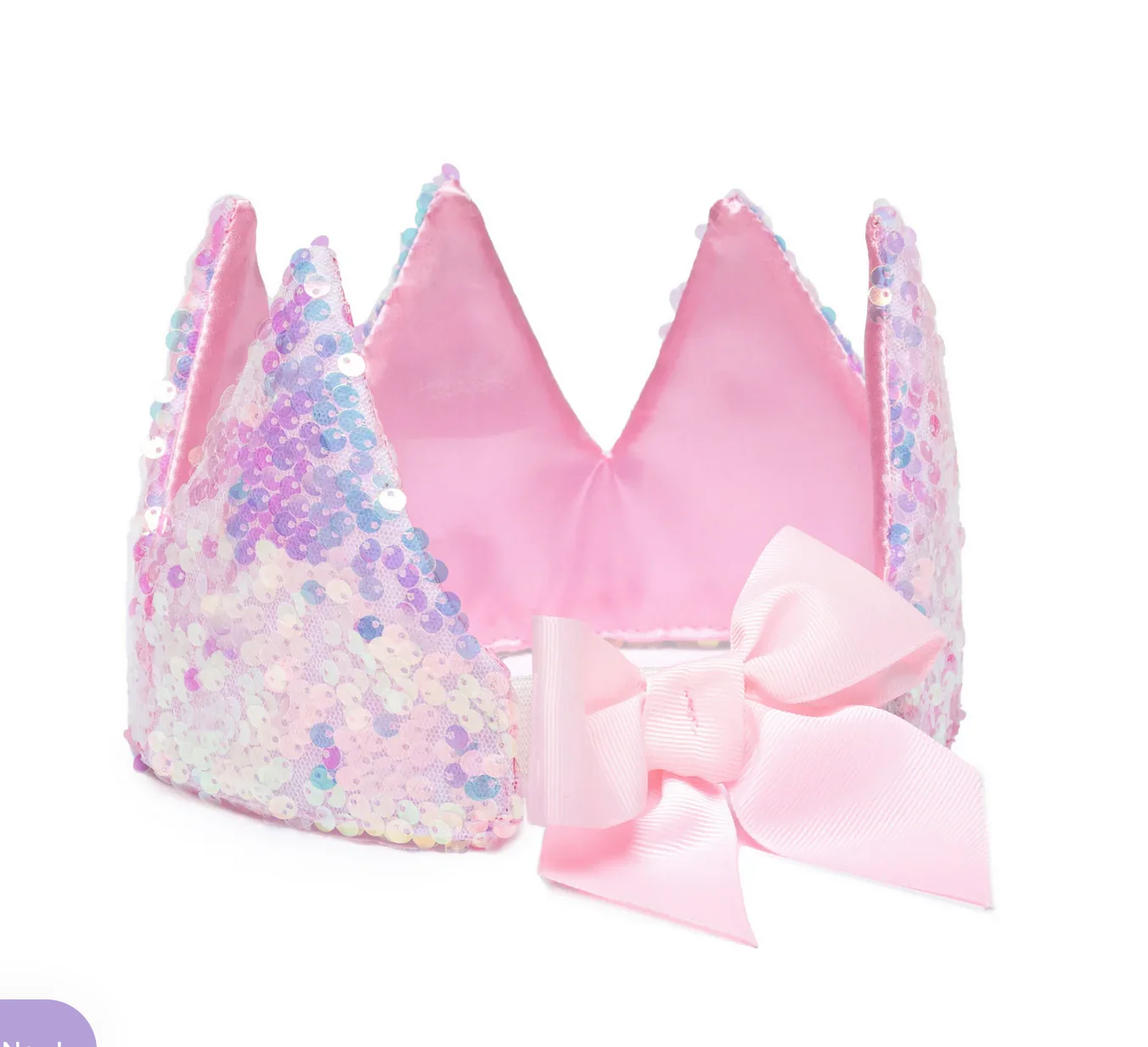 Ombre Sequins Crown - Image 4