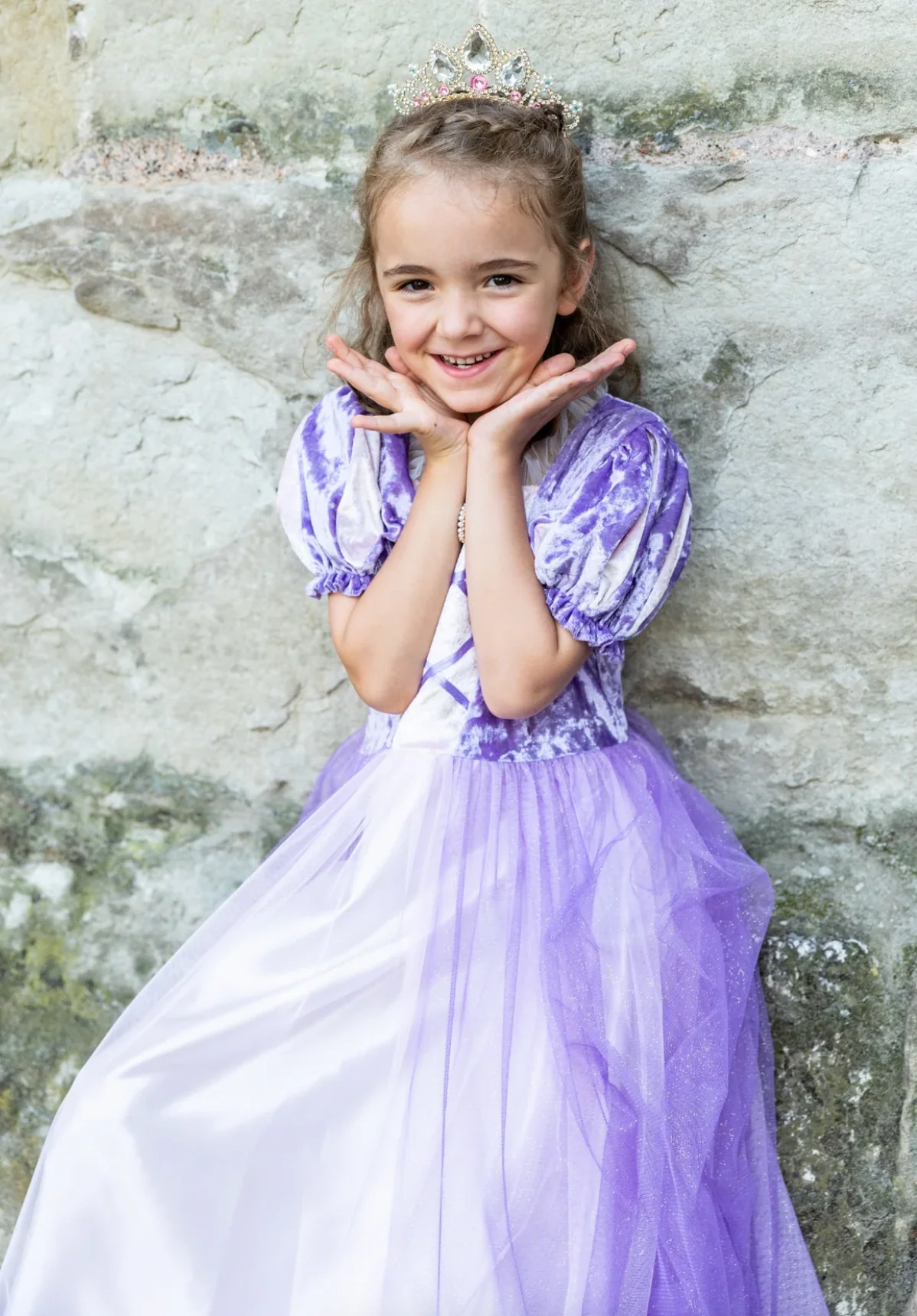 Velvety Soft Once Upon a Tower Princess Dress - Image 2