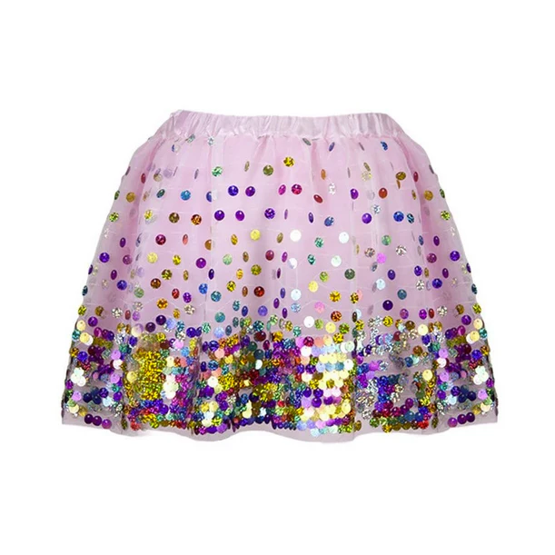 Sequins Skirt | Party Fun Size Multi - Image 4