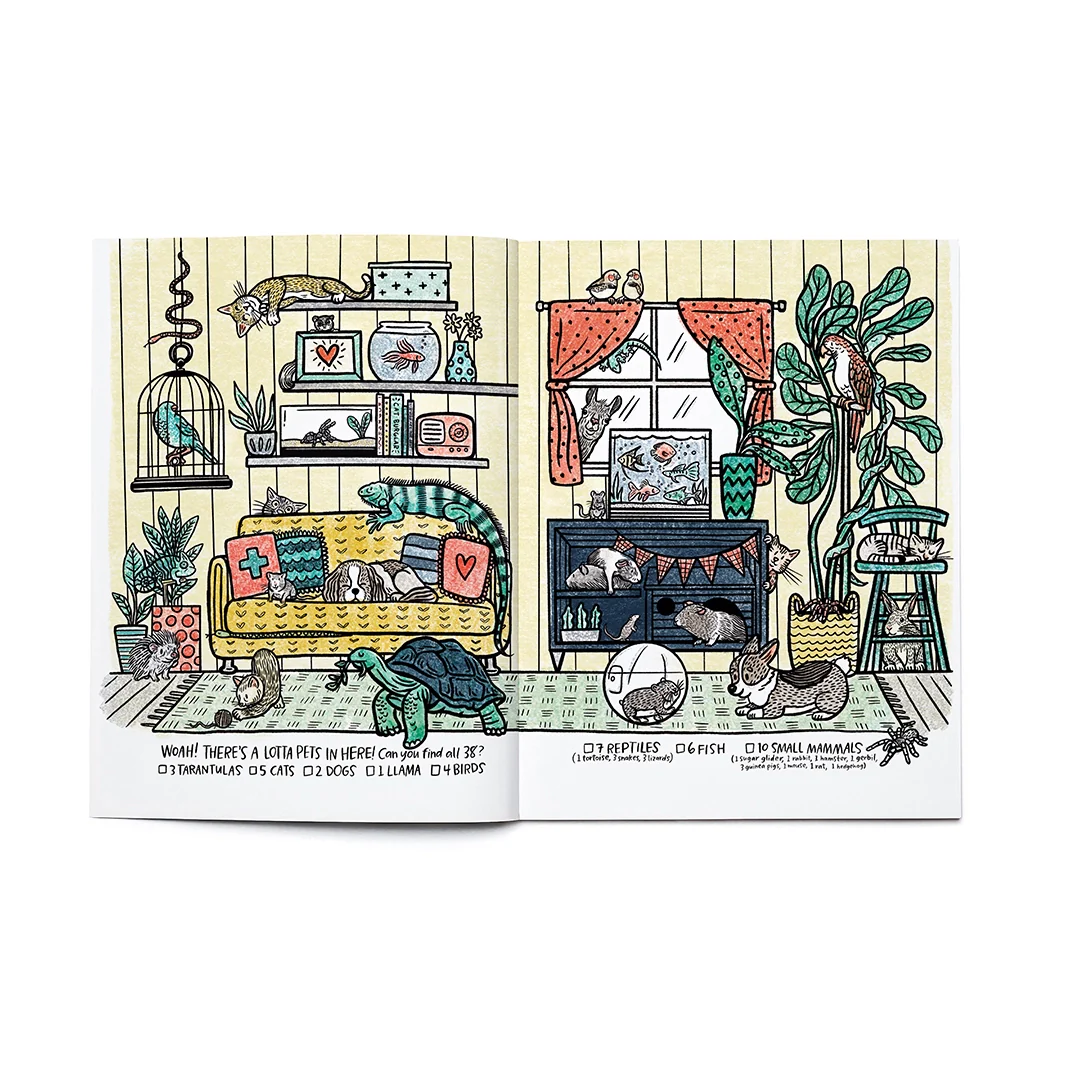 Pets From Around the World Coloring and Activity Book - Image 3