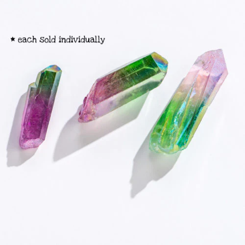 Crystal Point | Pink & Green