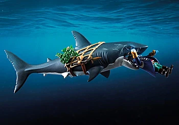 Pirates | Giant Shark with Pirate - Image 2