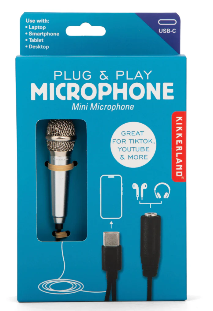 Plug & Play Mini Microphone