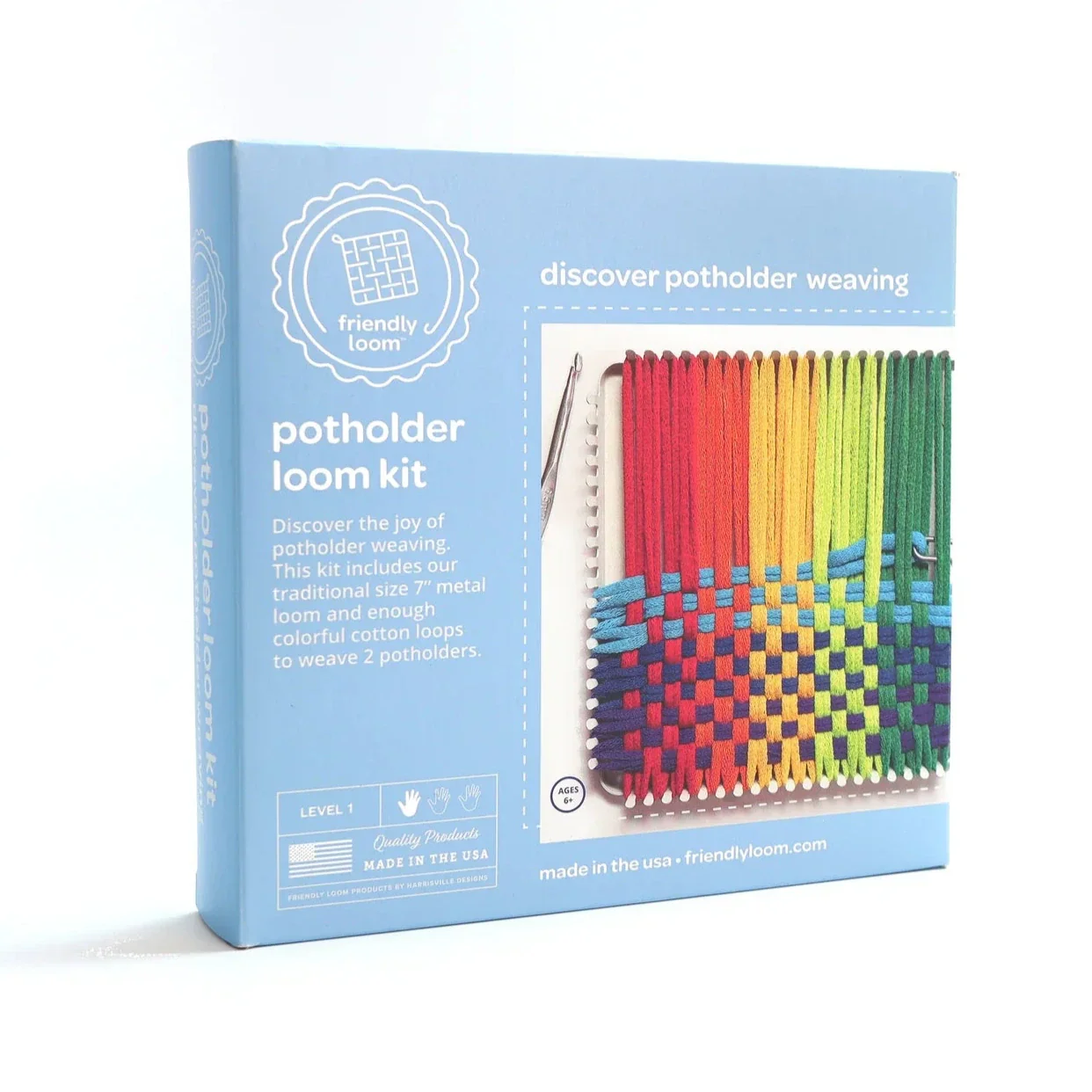 Potholder Loom Kit: Traditional Size