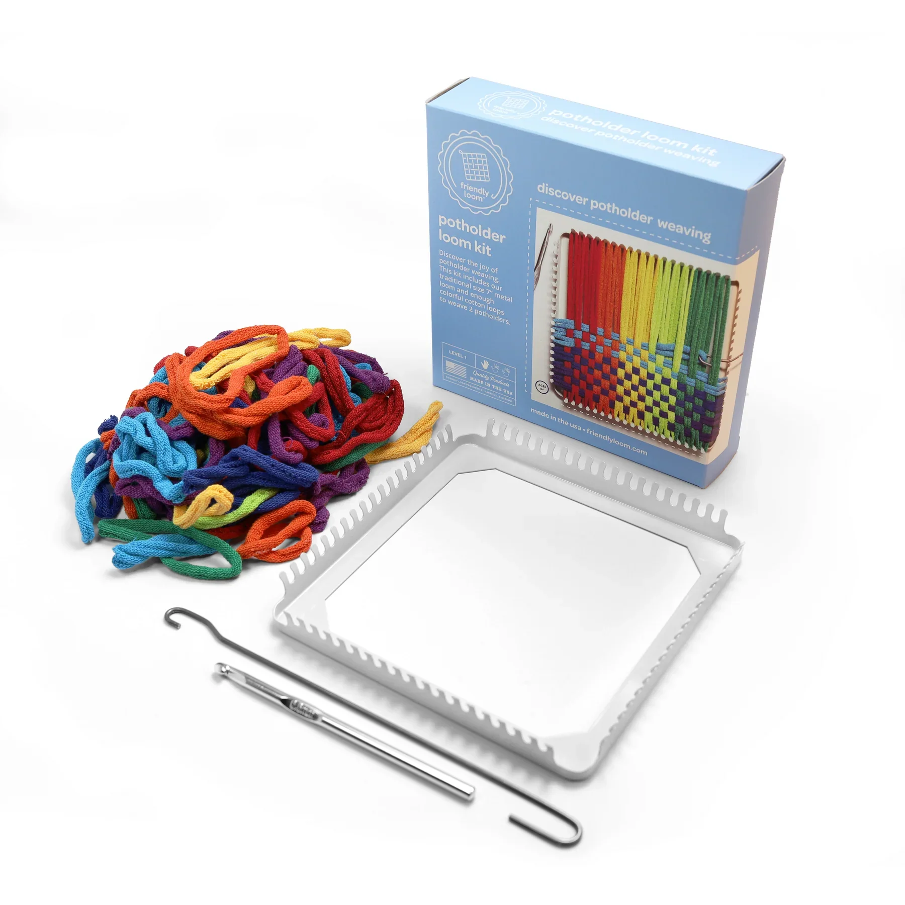 Potholder Loom Kit: Traditional Size - Image 2