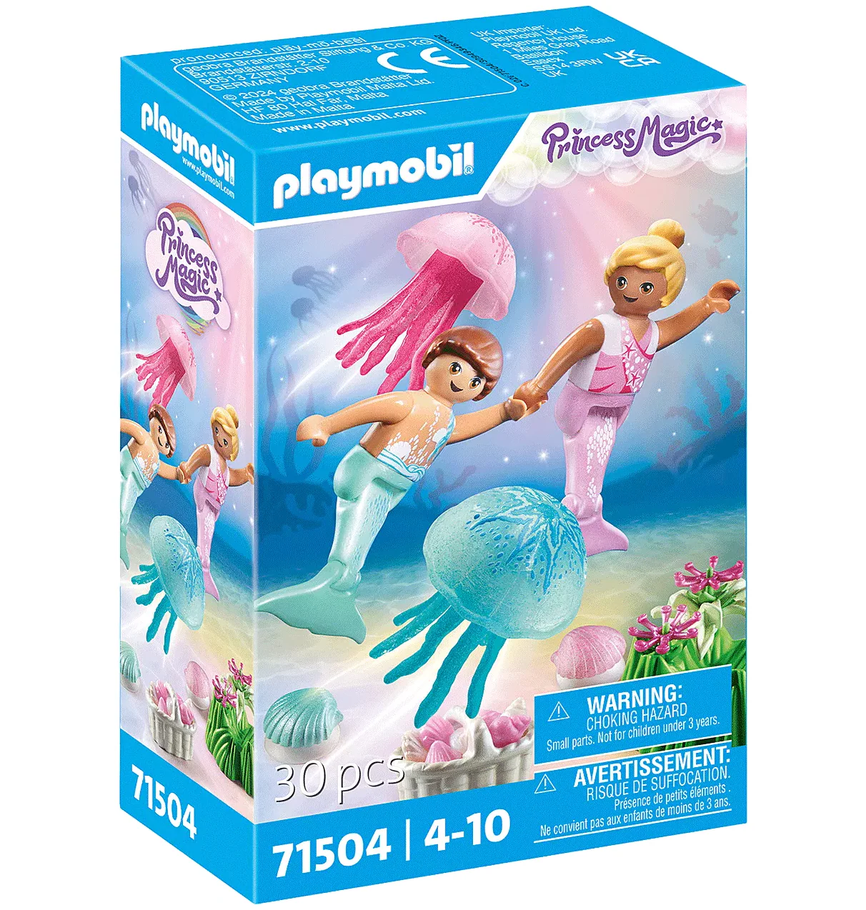 Princess Magic | Mermaid Children with Jellyfish
