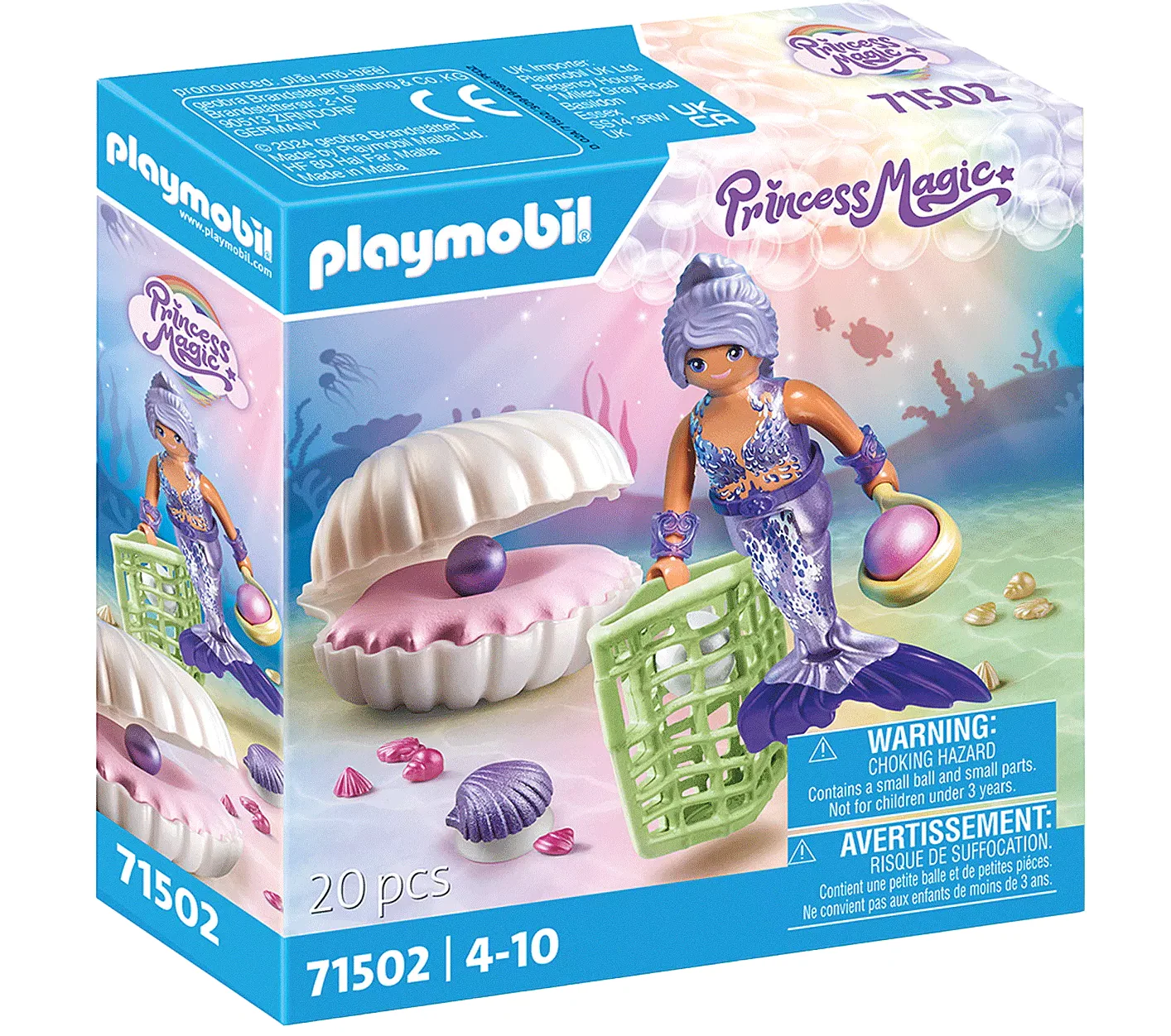 Princess Magic | Mermaid with Pearl Seashell