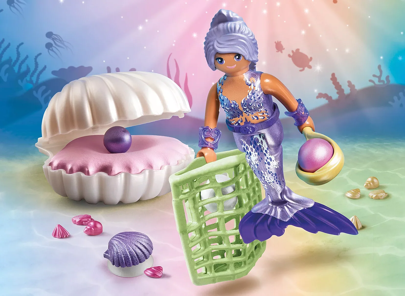 Princess Magic | Mermaid with Pearl Seashell - Image 2