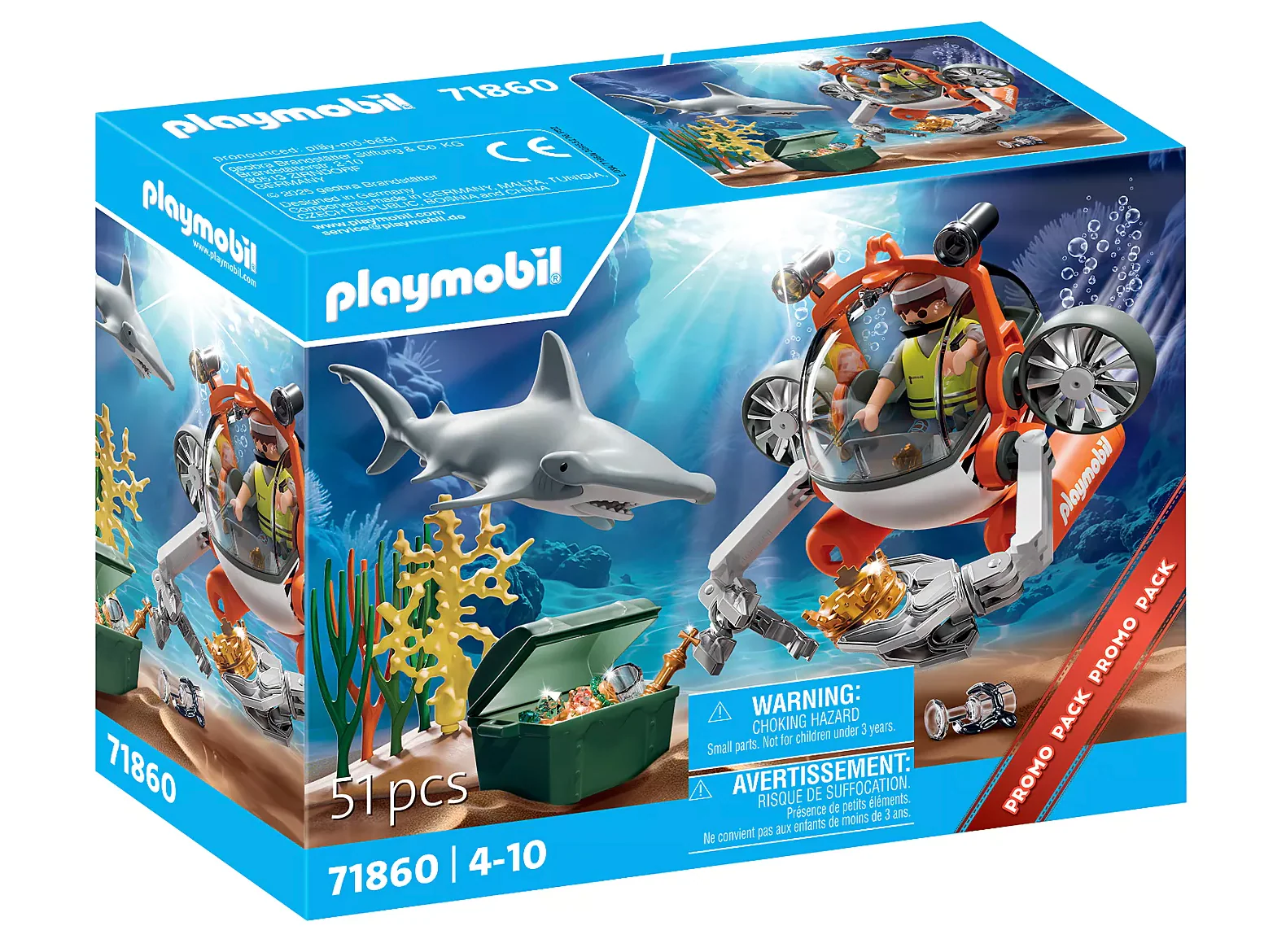 Promo Pack | Treasure Hunt with Submarine