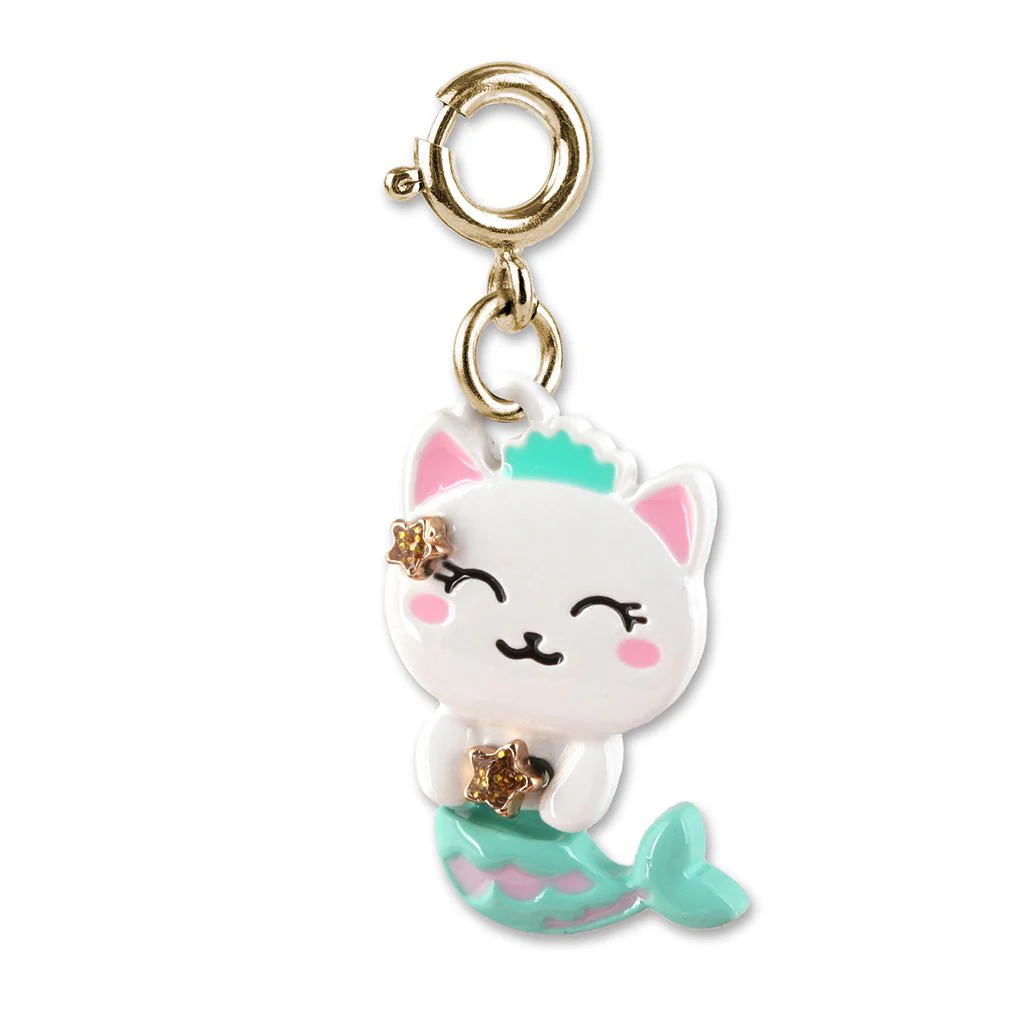 Purrmaid Gold Charm