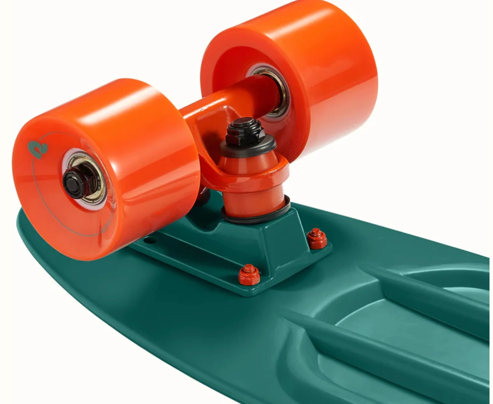 Quip Mini Cruiser Skateboard | Tropical Teal - Image 4