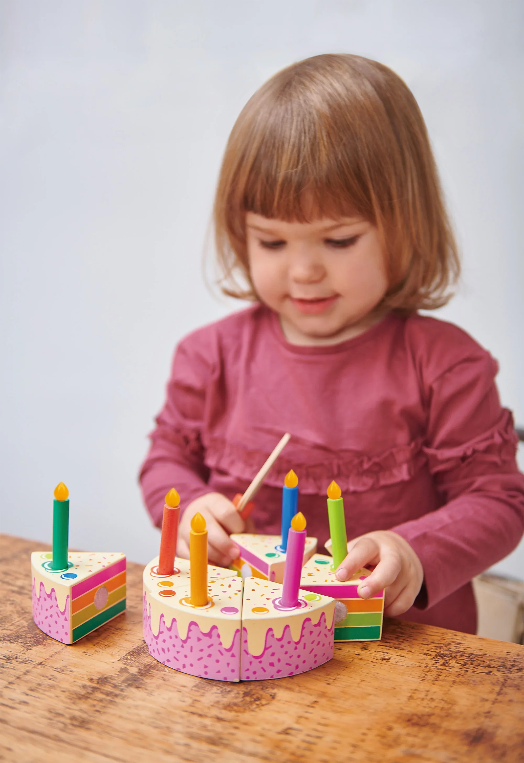 Rainbow Birthday Cake - Image 3